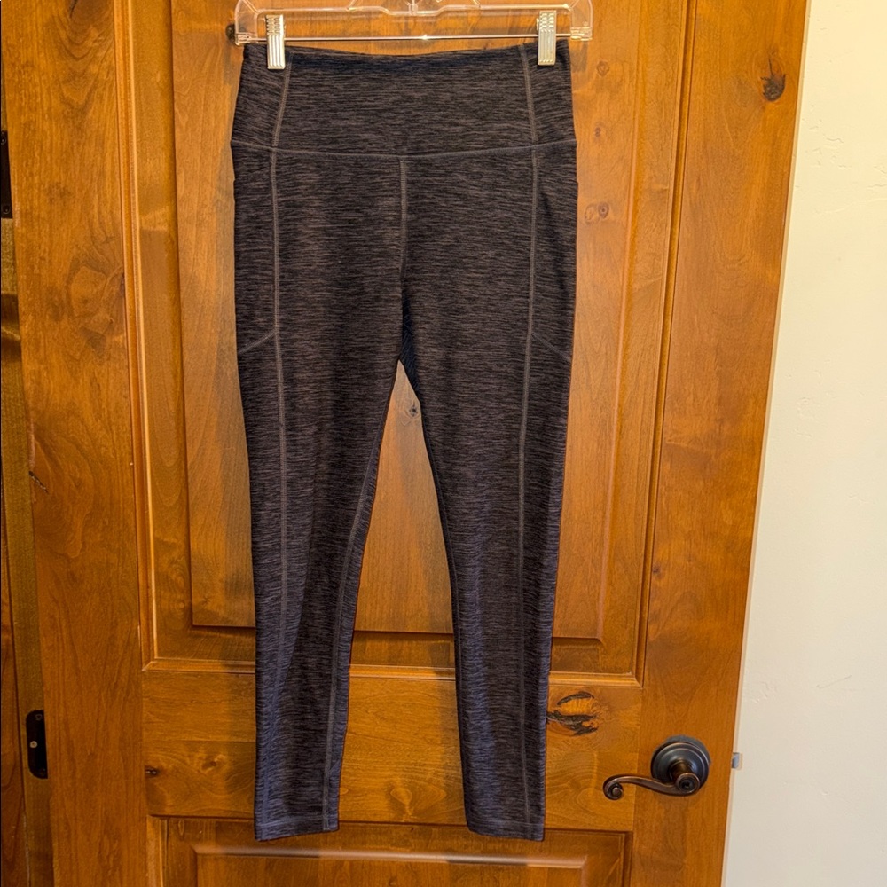 Victoria’s Secret Heather Gray Full Length High-Waisted Leggings w/Pockets